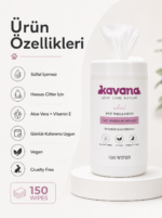 Ekstra Hassas Doğal Pati ve Günlük Temizleme Mendili - Görsel 2